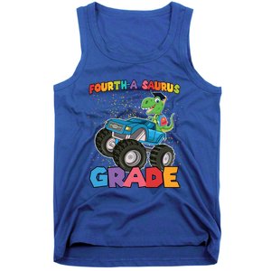 FourthA Saurus Grade 4Th Grade Gift Tank Top