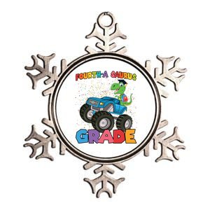 FourthA Saurus Grade 4Th Grade Gift Metallic Star Ornament