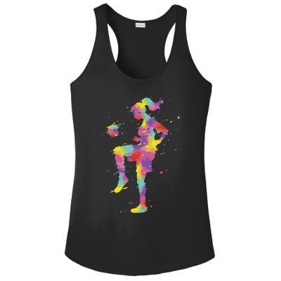 Funny Soccer Girl Gift Ladies PosiCharge Competitor Racerback Tank