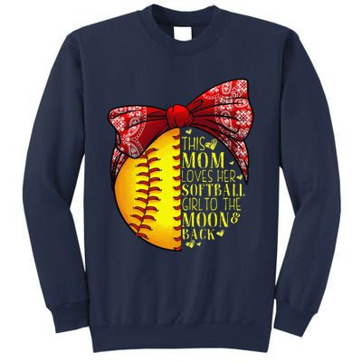 Funny Softball Gift Mom Women Pitcher Catchers Lovers Sweatshirt