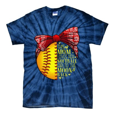 Funny Softball Gift Mom Women Pitcher Catchers Lovers Tie-Dye T-Shirt