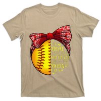 Funny Softball Gift Mom Women Pitcher Catchers Lovers T-Shirt