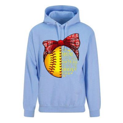 Funny Softball Gift Mom Women Pitcher Catchers Lovers Unisex Surf Hoodie