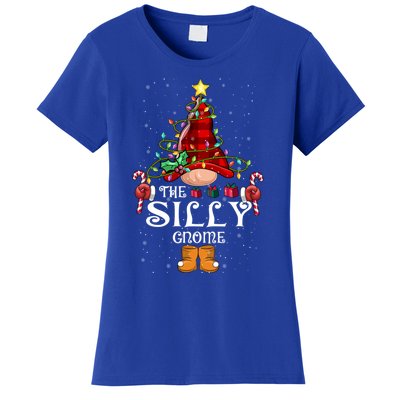 Funny Silly Gnome Christmas Gnome Matching Family Group Gift Women's T-Shirt