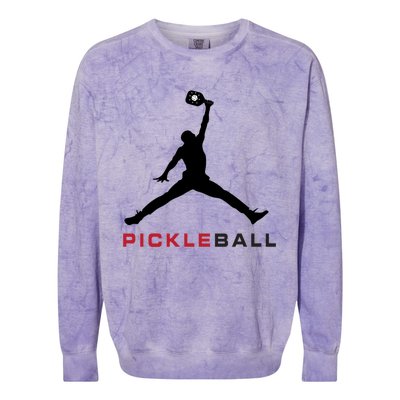 Funny S Gift Pickleball Great Gift Great Gift Colorblast Crewneck Sweatshirt