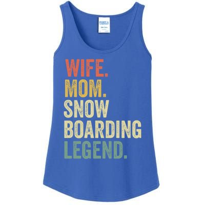 Funny Snowboard Gift Funny Gift Mom Snowboarding Gift Ladies Essential Tank