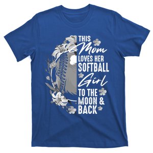 Funny Softball Gift Mom Pitcher Catcher Lovers Gift T-Shirt