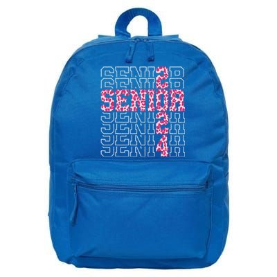 Funny Senior Graduation Gift Class Of 2024 Senior 16 in Basic Backpack