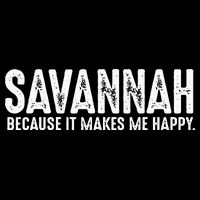 Funny Savannah Georgia Quote Proud US State Joke Drawstring Bag