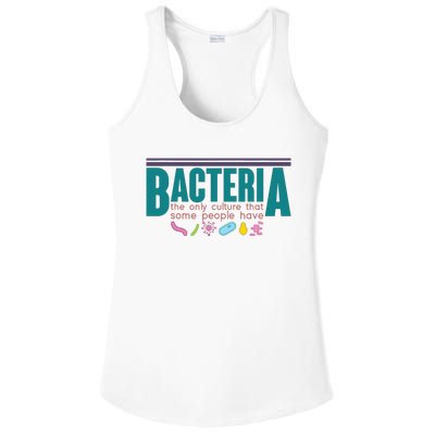 Funny Scientist Gift Biologist Science Microbiology Biology Ladies PosiCharge Competitor Racerback Tank