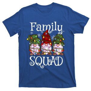 Family Squad Gnomies Christmas Gnome Family Matching Pjs Cool Gift T-Shirt