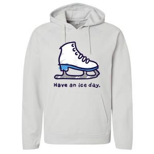 Figure Skating Gifts For Girls Women Men Ice Skater Performance Fleece Hoodie