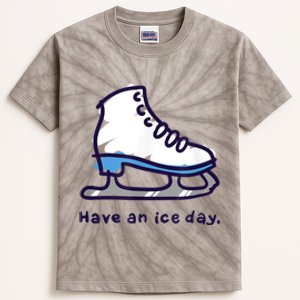 Figure Skating Gifts For Girls Women Men Ice Skater Kids Tie-Dye T-Shirt