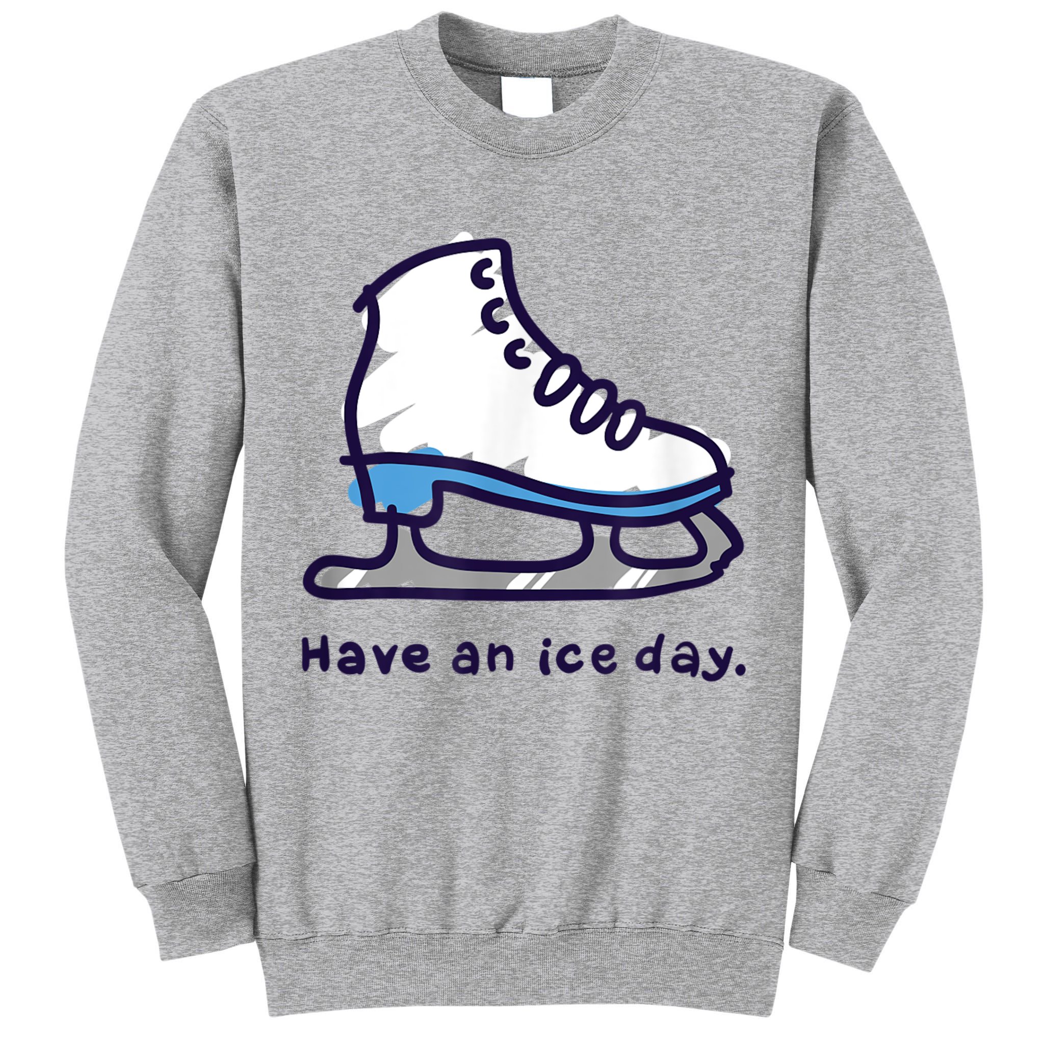 Figure Skating Gifts For Girls Women Men Ice Skater Tall Sweatshirt