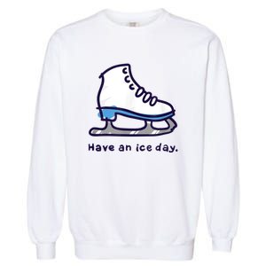 Figure Skating Gifts For Girls Women Men Ice Skater Garment-Dyed Sweatshirt