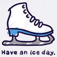 Figure Skating Gifts For Girls Women Men Ice Skater Doggie Tank