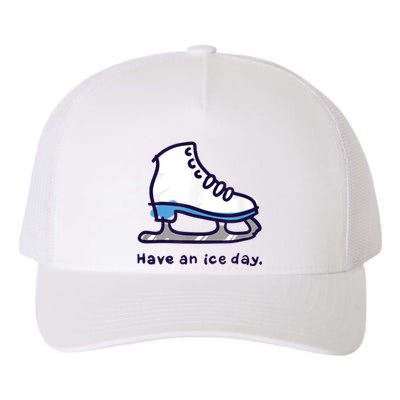 Figure Skating Gifts For Girls Women Men Ice Skater Yupoong Adult 5-Panel Trucker Hat