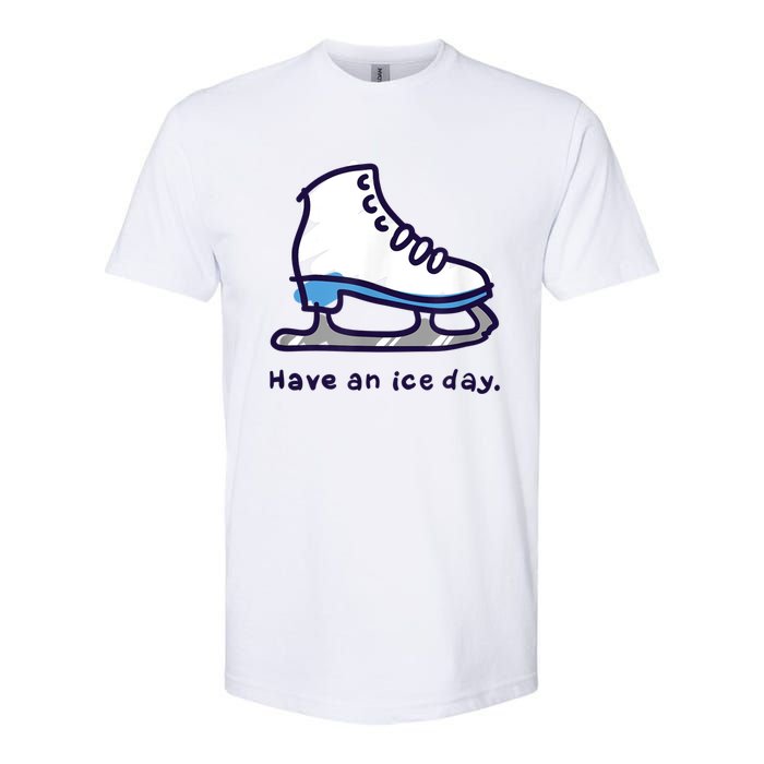 Figure Skating Gifts For Girls Women Men Ice Skater Softstyle CVC T-Shirt