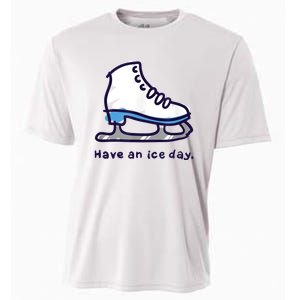 Figure Skating Gifts For Girls Women Men Ice Skater Cooling Performance Crew T-Shirt