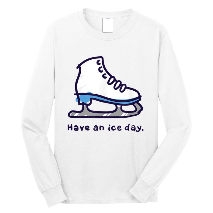 Figure Skating Gifts For Girls Women Men Ice Skater Long Sleeve Shirt