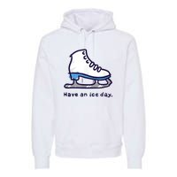 Figure Skating Gifts For Girls Women Men Ice Skater Premium Hoodie