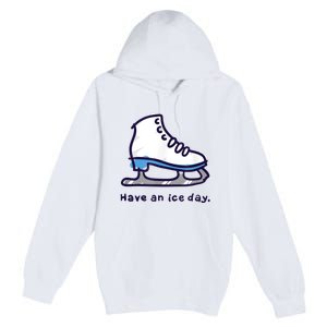 Figure Skating Gifts For Girls Women Men Ice Skater Premium Pullover Hoodie