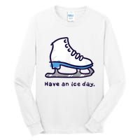 Figure Skating Gifts For Girls Women Men Ice Skater Tall Long Sleeve T-Shirt