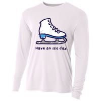 Figure Skating Gifts For Girls Women Men Ice Skater Cooling Performance Long Sleeve Crew