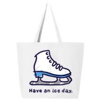 Figure Skating Gifts For Girls Women Men Ice Skater 25L Jumbo Tote