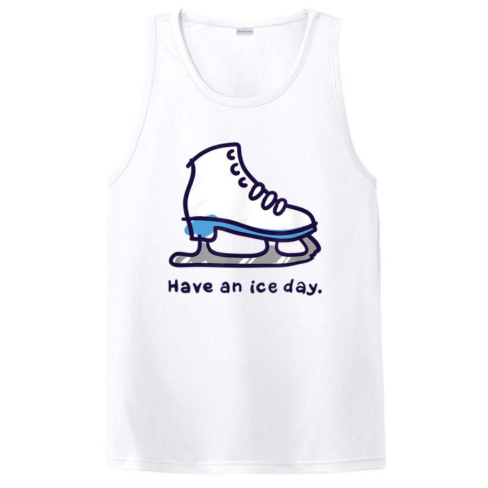 Figure Skating Gifts For Girls Women Men Ice Skater PosiCharge Competitor Tank