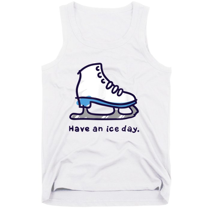 Figure Skating Gifts For Girls Women Men Ice Skater Tank Top