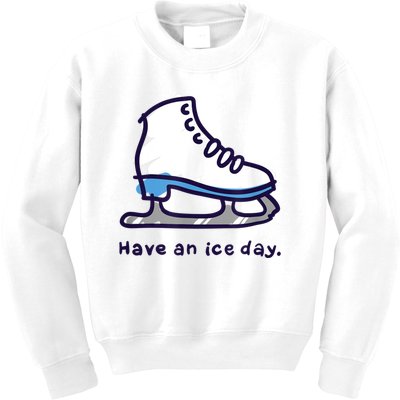 Figure Skating Gifts For Girls Women Men Ice Skater Kids Sweatshirt