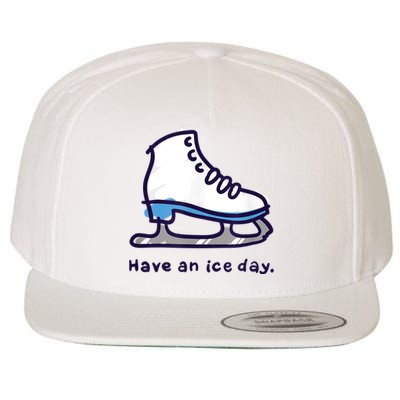 Figure Skating Gifts For Girls Women Men Ice Skater Wool Snapback Cap