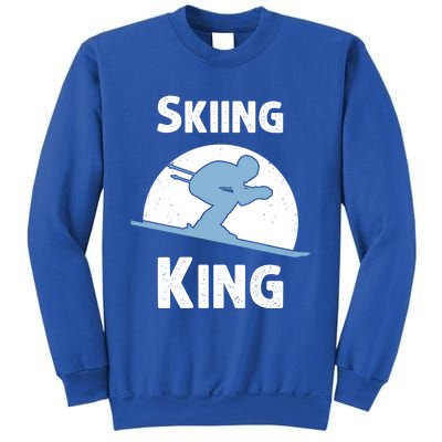 Funny Skiing Gift Grandpa Skier Ski Winter Fun Sport Gift Sweatshirt