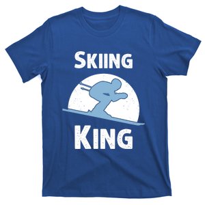 Funny Skiing Gift Grandpa Skier Ski Winter Fun Sport Gift T-Shirt