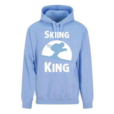 Funny Skiing Gift Grandpa Skier Ski Winter Fun Sport Gift Unisex Surf Hoodie