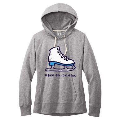 Figure Skating Gifts For Women Men Ice Skater Women's Fleece Hoodie