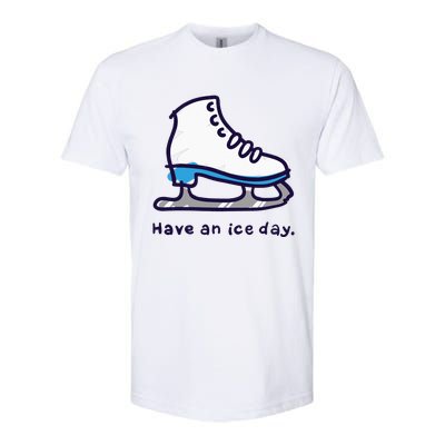 Figure Skating Gifts For Women Men Ice Skater Softstyle® CVC T-Shirt