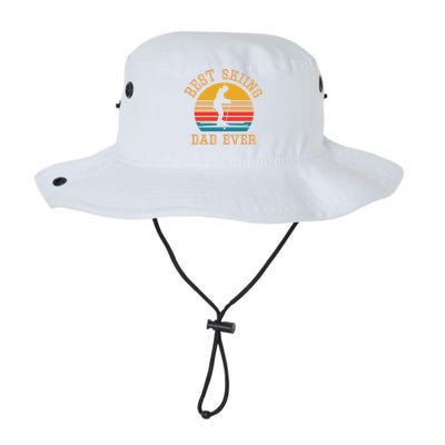 Father Skiing Gift Best Ski Dad Ever Gift Legacy Cool Fit Booney Bucket Hat