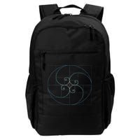 Fibonacci Spiral Golden Ratio Geometry Architecture Daily Commute Backpack