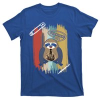 Funny Sloth Good Morning Vintage Retro Gift T-Shirt