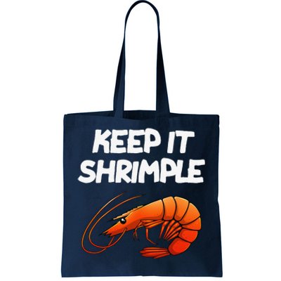 Funny Shrimp Gift Cool Fishing Prawn Lover Tote Bag