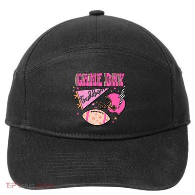 Football Season Game Day Touchdown 7-Panel Snapback Hat