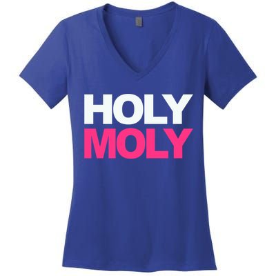 Funny Saying Gift Holy Moly And Gift Women's V-Neck T-Shirt