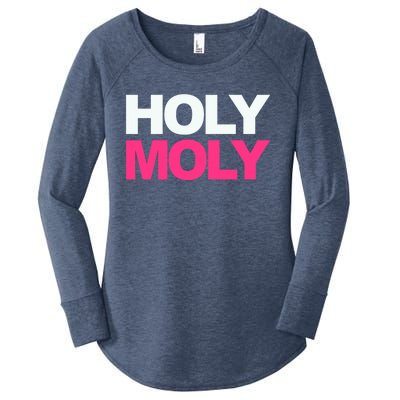 Funny Saying Gift Holy Moly And Gift Women's Perfect Tri Tunic Long Sleeve Shirt