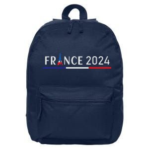 France Summer Games 2024 In Its Capital Paris 16 in Basic Backpack