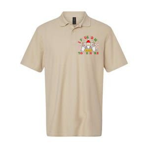 Funny Sarcastic Gamer I Paused My Game To Be Here Christmas Softstyle Adult Sport Polo