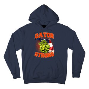 Florida State Gator Strong USA Flag Hoodie