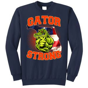 Florida State Gator Strong USA Flag Sweatshirt