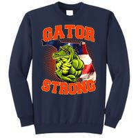 Florida State Gator Strong USA Flag Sweatshirt